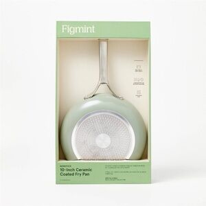10-Inch Nonstick Ceramic-Coated Aluminum Frypan Sage green NWT